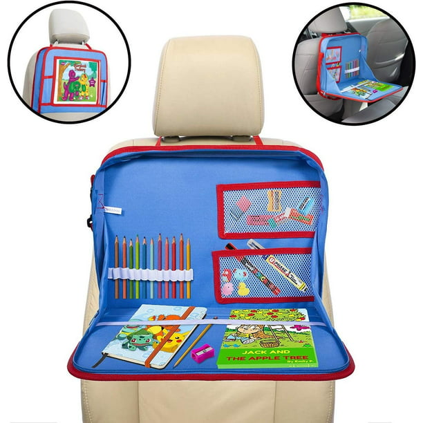 Great for Road Trips and Travel used as a Lap Tray Writing Surface or as Access to Electronics for Kids Age 3 Kids Backseat Organizer Holds Crayons Markers an iPad Kindle or Other Tablet My Specialty Shop K001-16